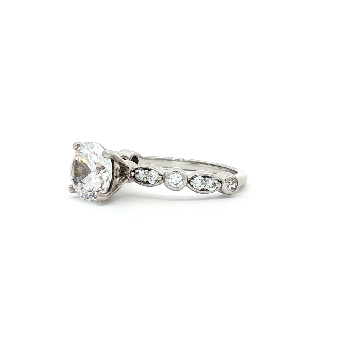 Brilliant Cut Solitaire Ring on Jazz Band