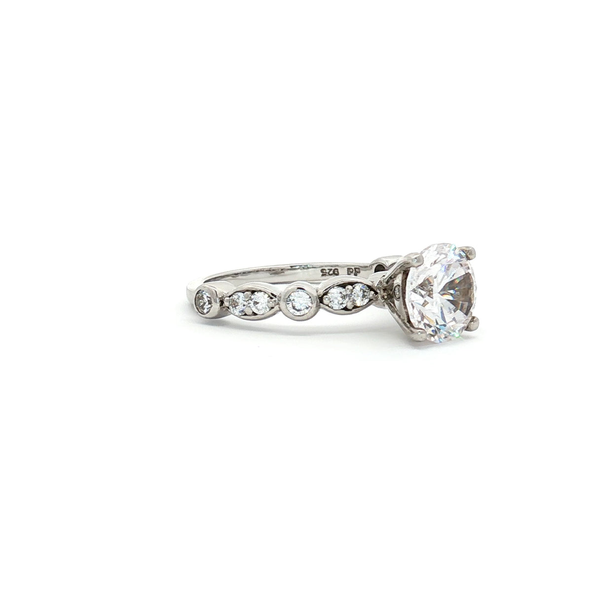 Brilliant Cut Solitaire Ring on Jazz Band