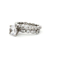 Brilliant Cut Solitaire Ring on Jazz Band and matching Jazz  Band