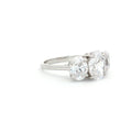 Large Three Stone Oval Ring