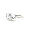 Toi Et Moi Teardrop and Princess Cut Ring