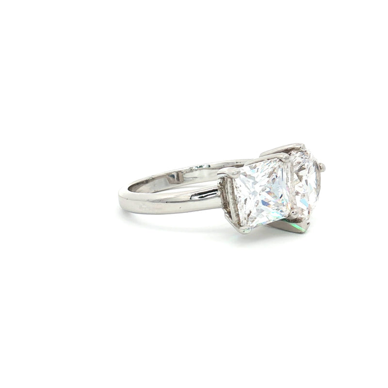 Toi Et Moi Teardrop and Princess Cut Ring