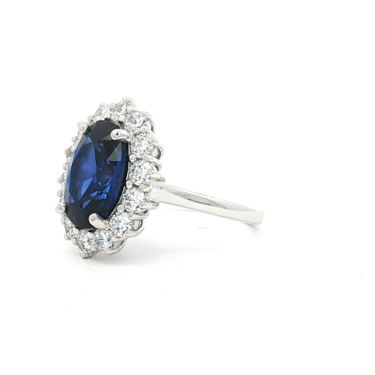 Large Duchess Sapphire Oval Ring