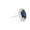 Large Duchess Sapphire Oval Ring