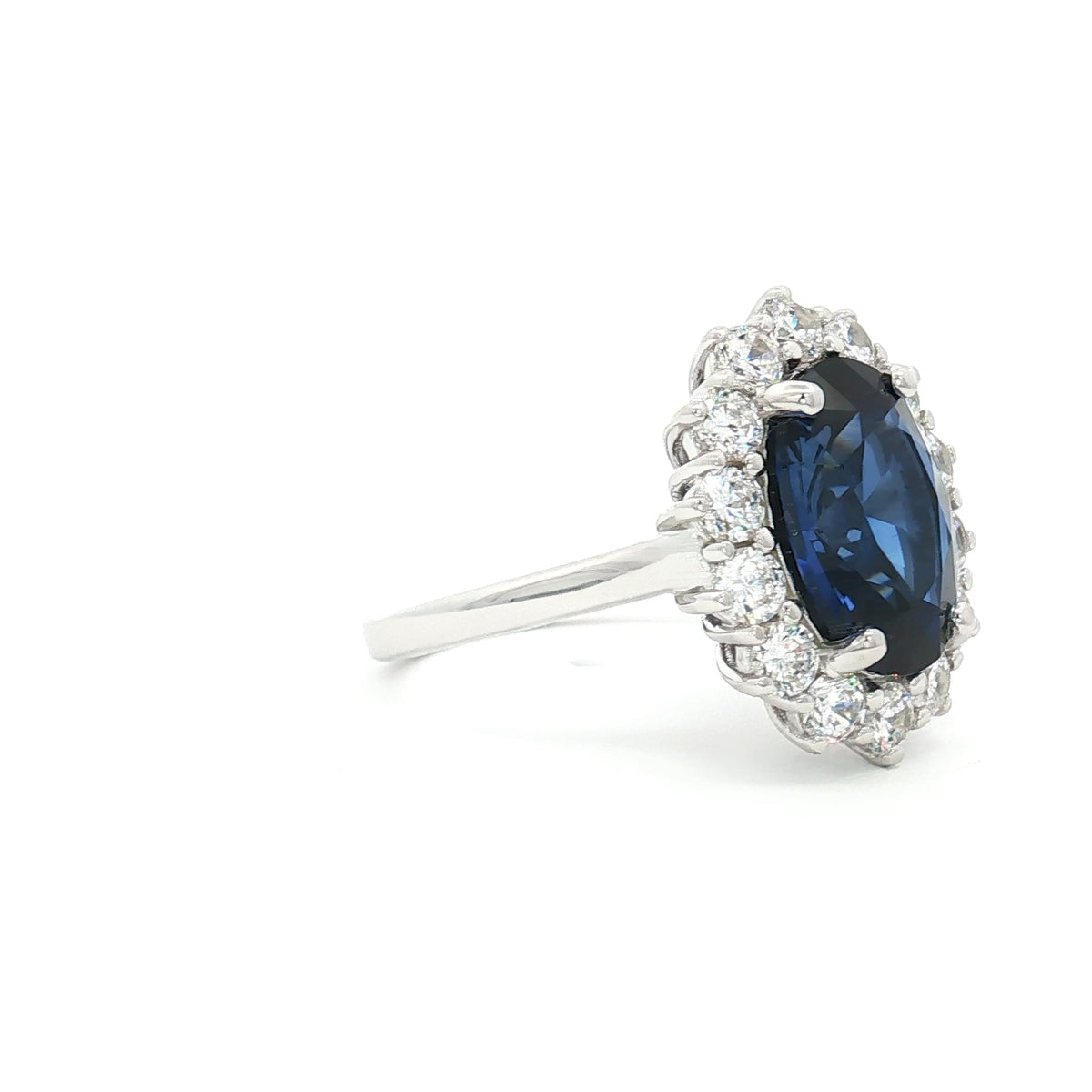 Large Duchess Sapphire Oval Ring