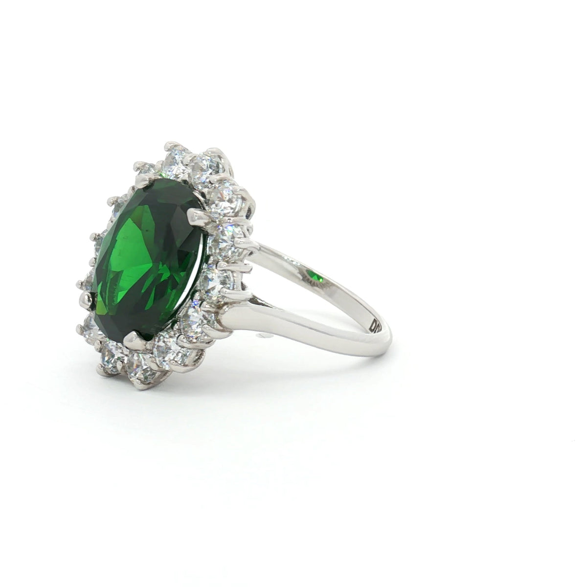 Large Duchess Emerald Oval Ring