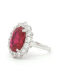 Large Duchess Ruby Oval Ring