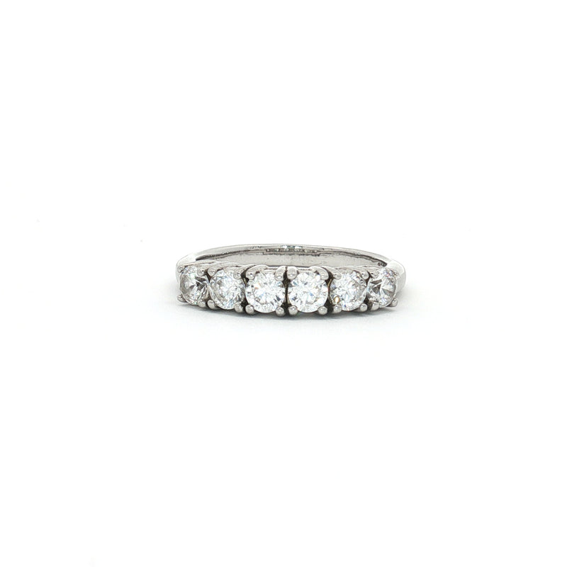 Traditional Six Stone Ring