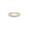 Seven Stone Curved Band