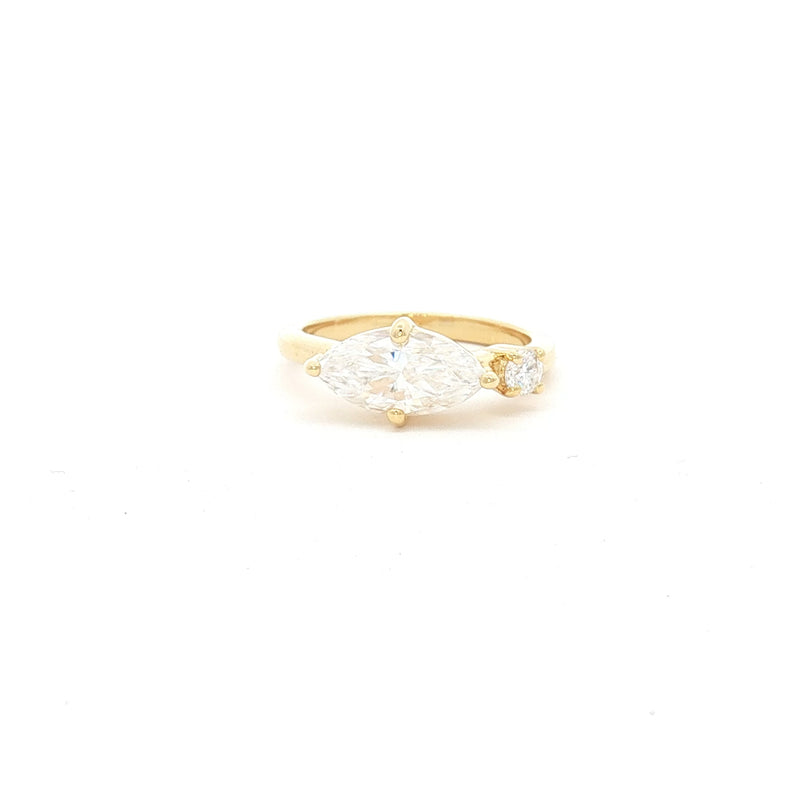 New Pinky Marquise Ring