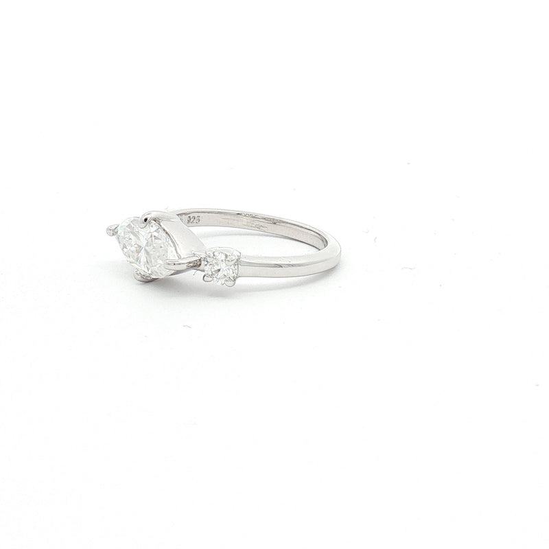 New Pinky Marquise Ring