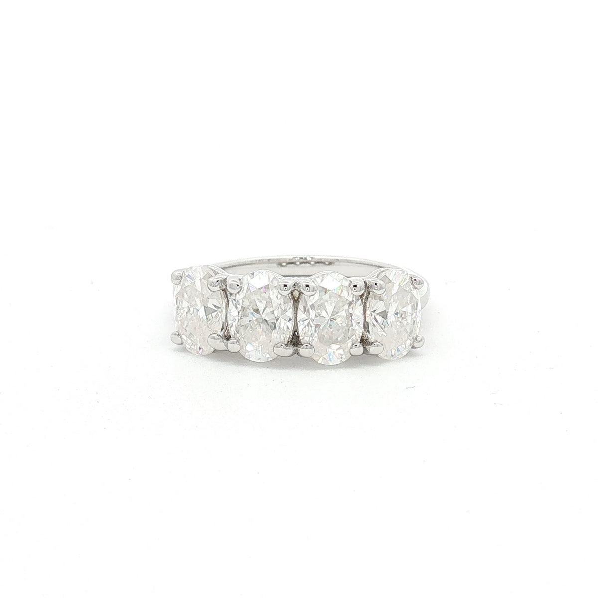 New Oval Four Stone Ring