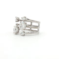 New Multi Stone Ring Cuff Ring