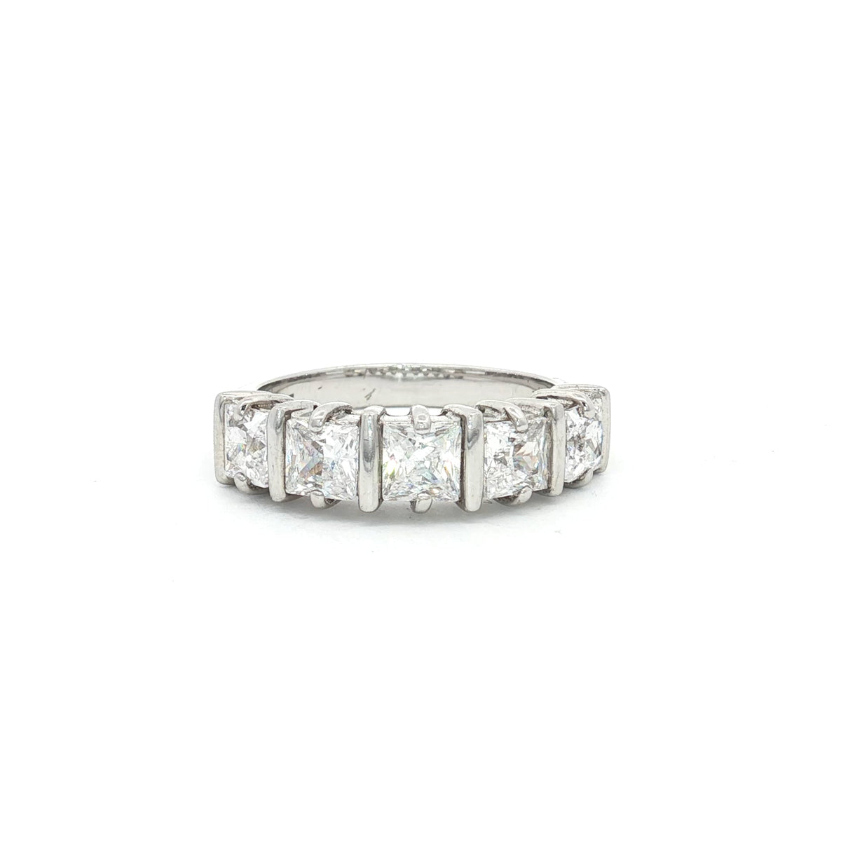 Princess Cut Five Stone Ring