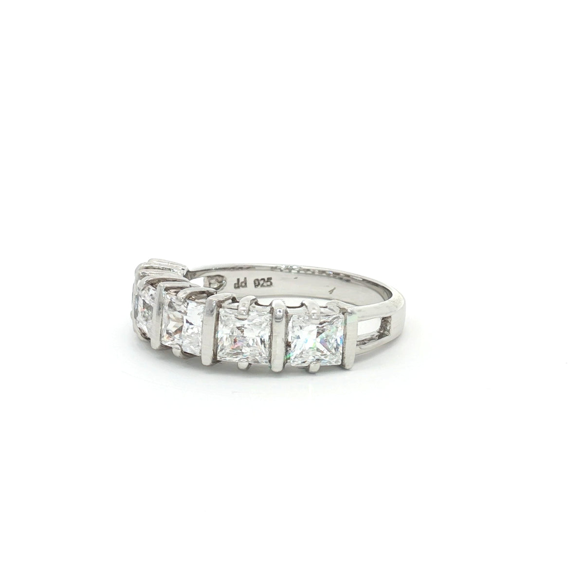 Princess Cut Five Stone Ring