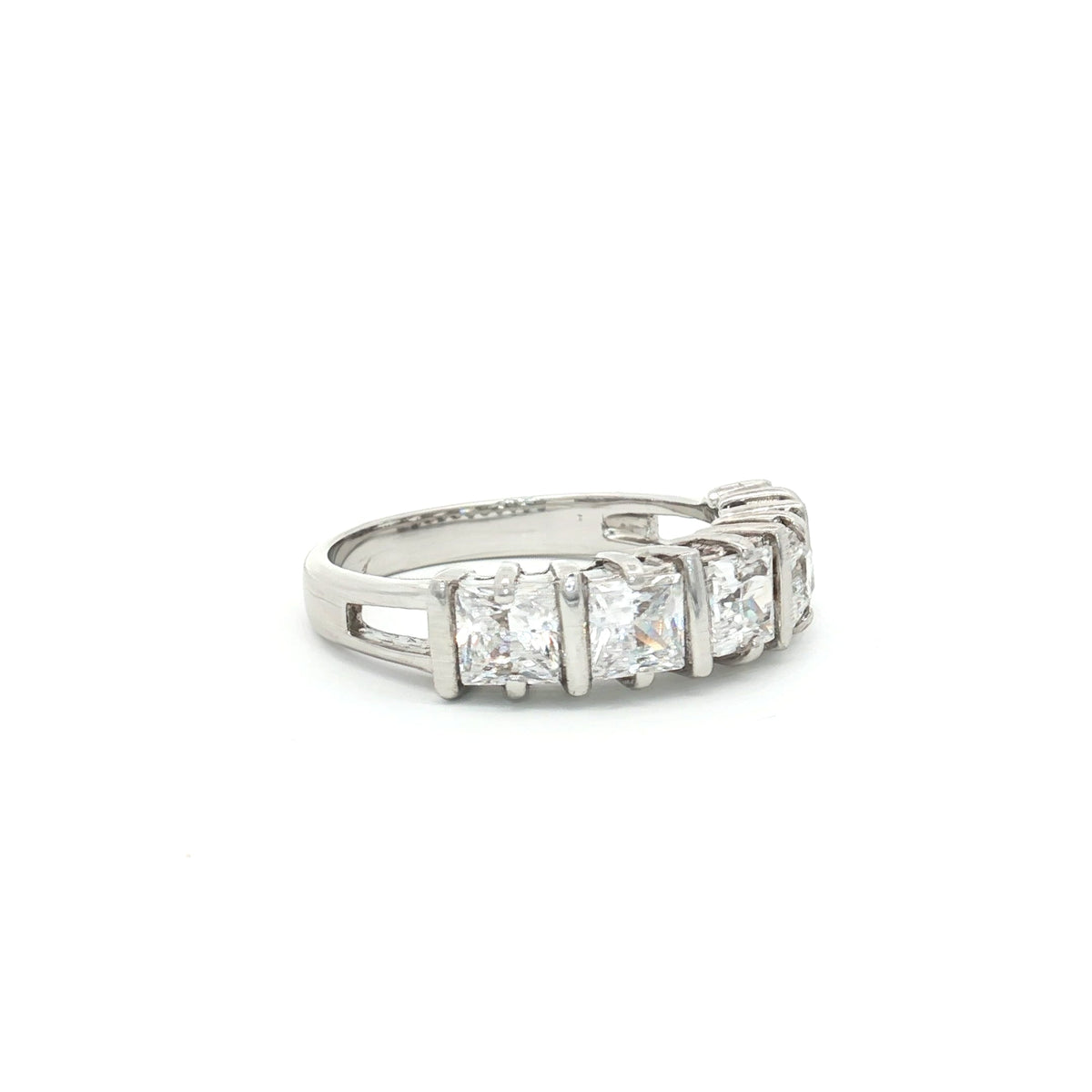 Princess Cut Five Stone Ring
