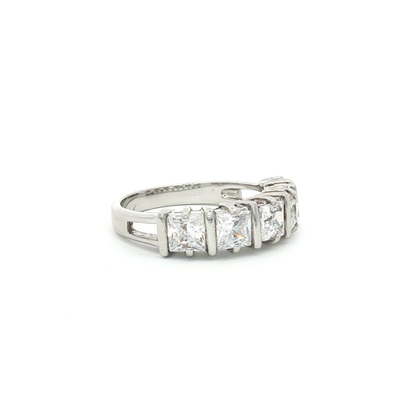 Princess Cut Five Stone Ring