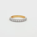 New Half Eternity Full Round Band