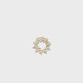 Halo Floating Diamond in yellow