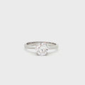 Petite Brilliant Cut Solitaire Ring