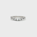 Seven Stone Curved Band