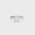 Petite Oval Cut Solitaire Ring