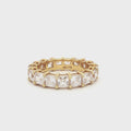 Princess Cut Full Eternity Band
