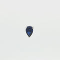 Teardrop Floating Diamond Sapphire