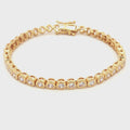 Brilliant Bezel Tennis Bracelet