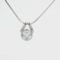 The Double Bar Bezel Pendant