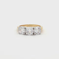 Traditional Three Stone Ring