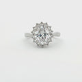Dutchess Diamond Cluster Ring