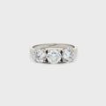 Traditional Three Stone Ring