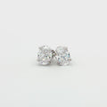 Oval Cut Stud Earrings