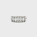 Seven Stone Marquise Cut Ring