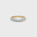 Seven Stone Curved Band