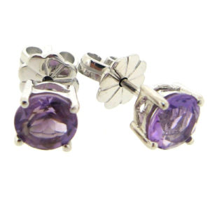 Beautiful light amethyst 1.5 carat earrings by Desert Diamonds