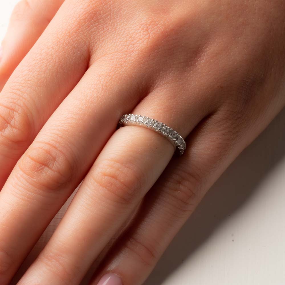 Buy Eternity Full Round Brilliant Ring Online Desert Diamonds Ireland