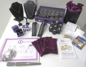 The full start up kit for becoming a distributor at Desert Diamonds