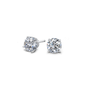 special christmas promotion - free diamond solitaire earrings in either white gold plating or sterling silver