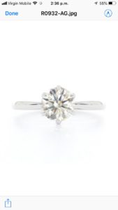 Iconic Solitaire Ring - Desert Diamonds Ireland