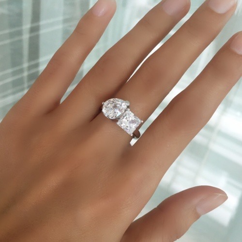 New Teardrop and Princess Cut Ring Desert Diamonds Ireland